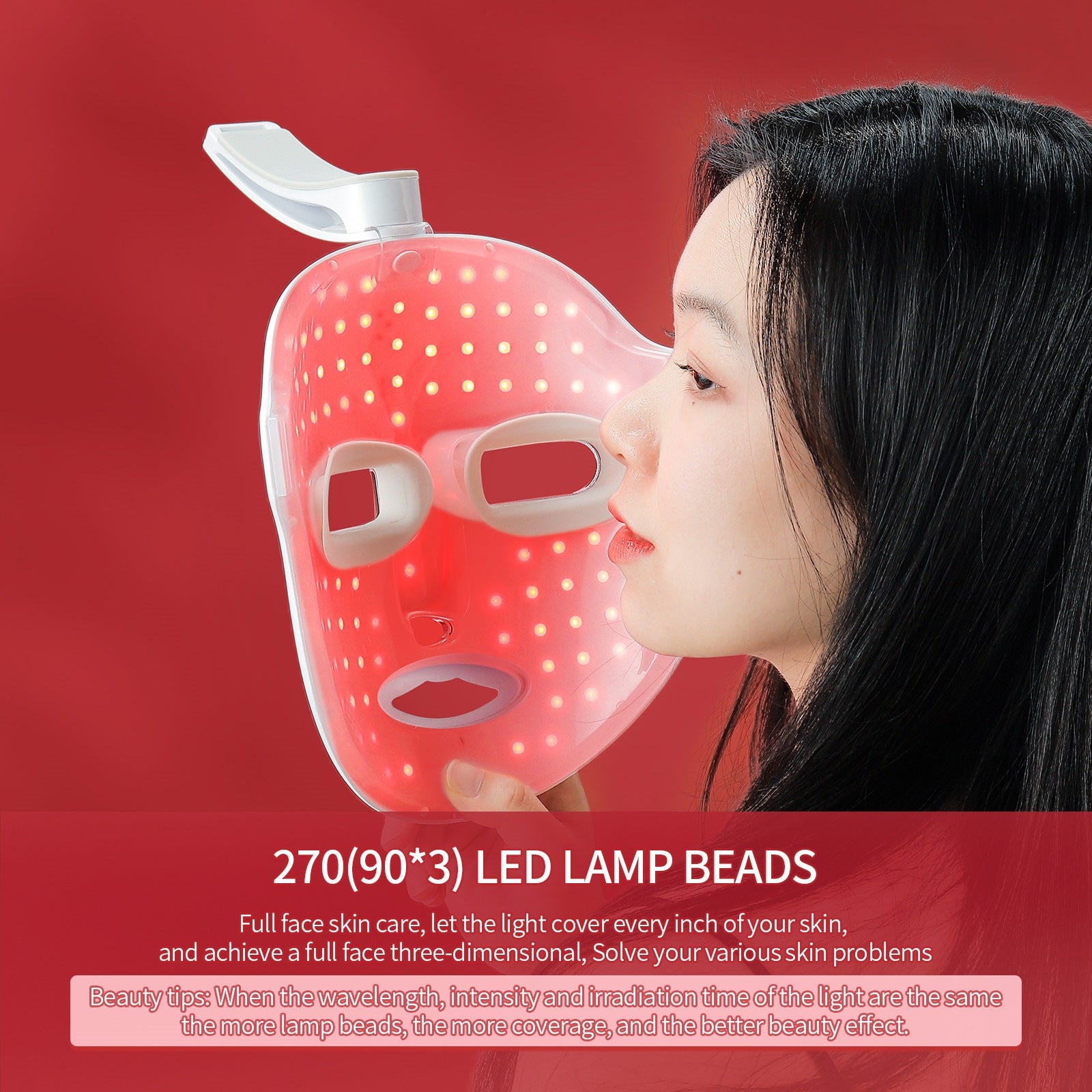 Seven-Color LED Mask